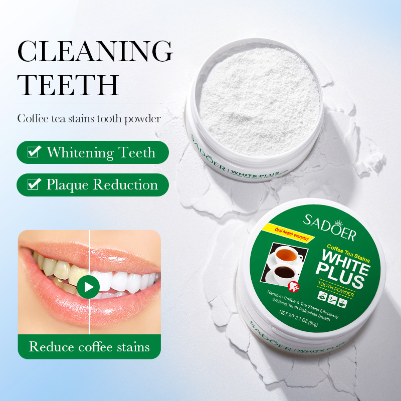 Teeth Whitening Charcoal Powder - Bamboe Houtskool Actieve Houtskool Whitening Tand
