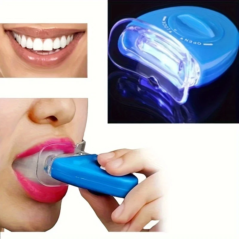 Teeth Whitening With Laser - LED-tandbleeklamp Bleekmiddel Blauw licht UV-licht Bleken