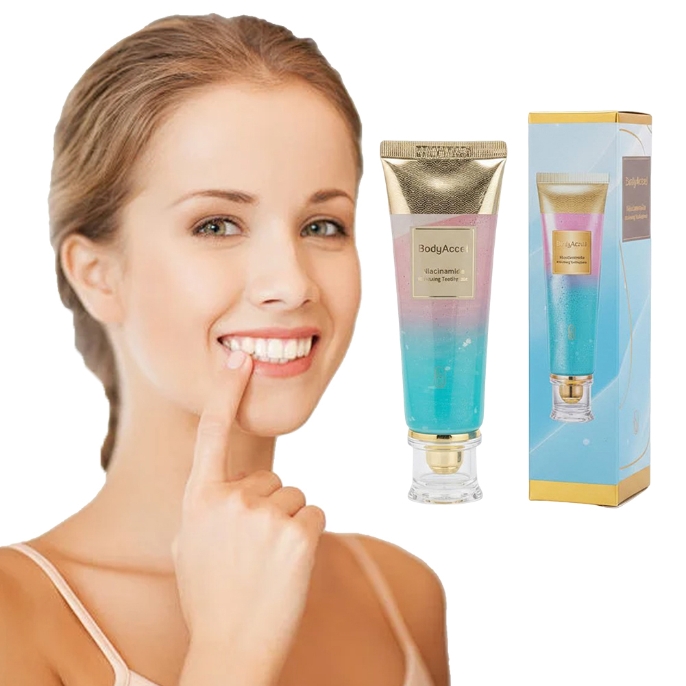Teeth Whitening Toothpaste - 100G Niacinamide Whitening Tandpasta Briljante Glimlach