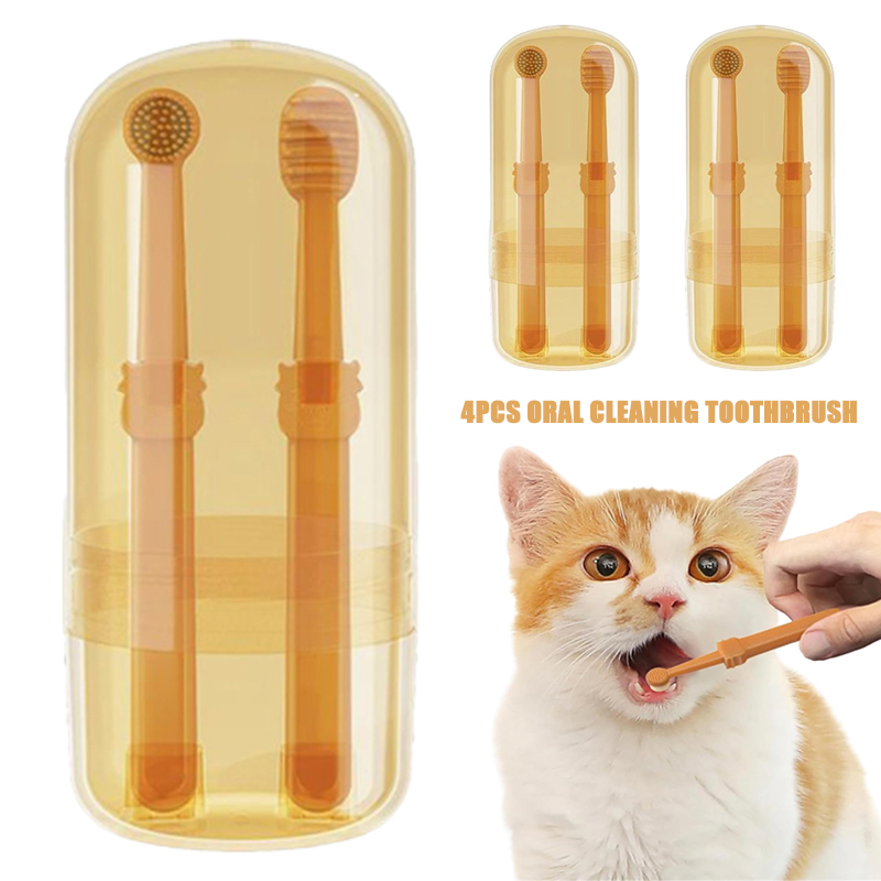 Teeth Whitening Toothpaste - Tanden bleken Hond Kat Siliconen Zachte