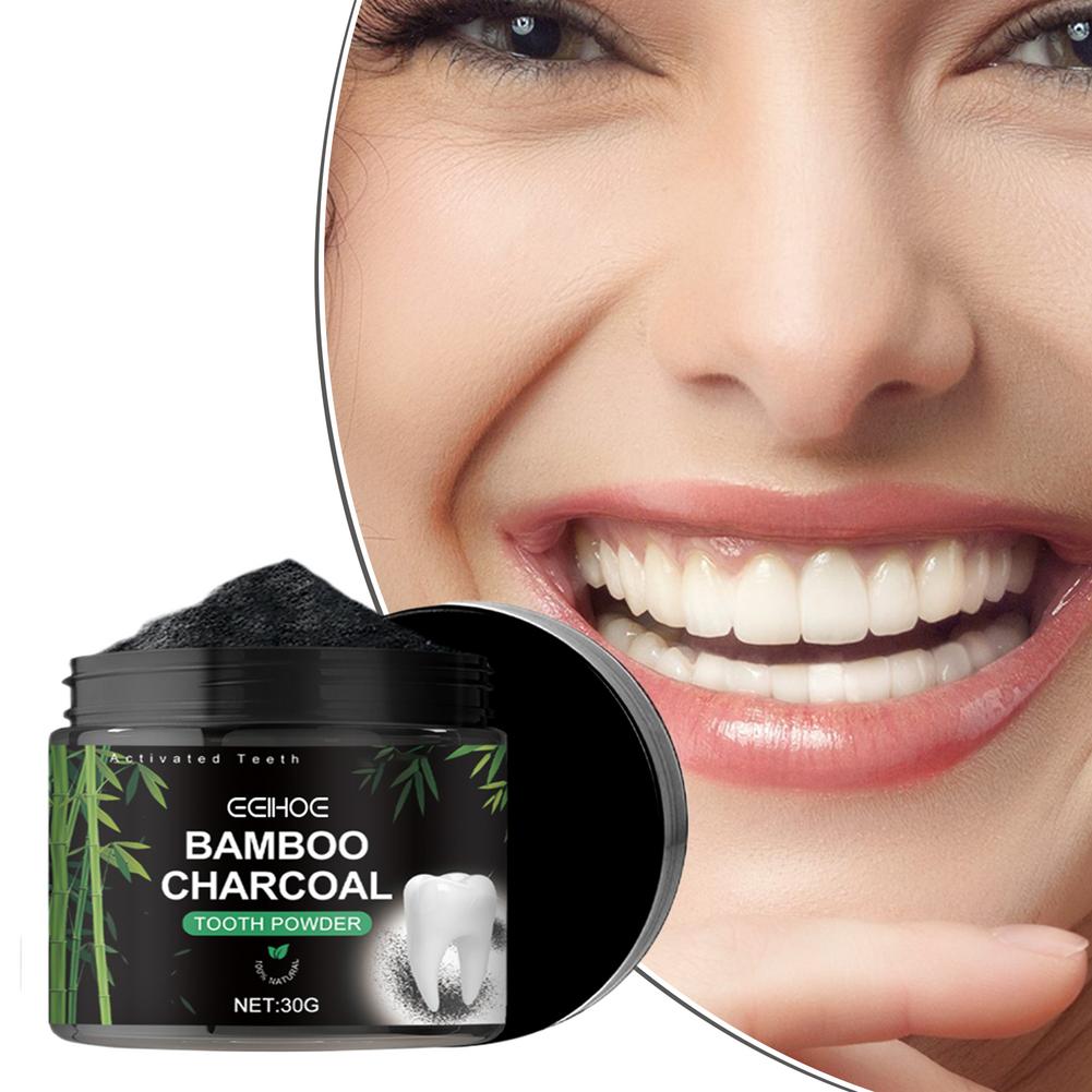 Teeth Whitening Charcoal Powder - Tandenbleekpoeder, actieve koolstof tandreinigingspoeder, tandvlekkenverwijderaar, natuurlijke