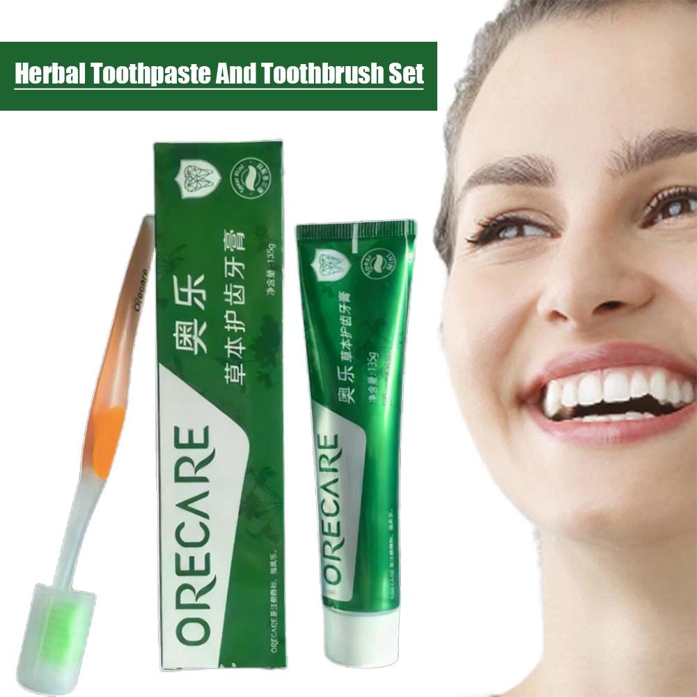 Teeth Whitening Toothpaste - Kruiden Tandpasta Rooibos Munt Smaak Tandpasta