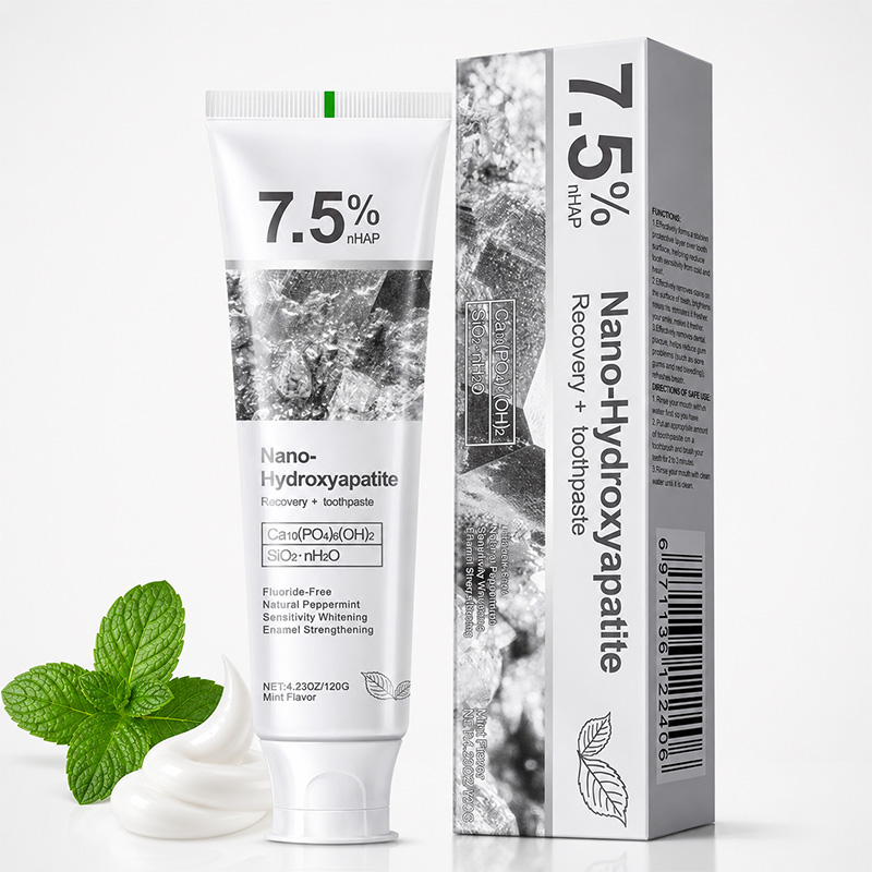 5/6 Stuks 7.5% nHAP Nano Hydro - Teeth Whitening Toothpaste recensie en prijs