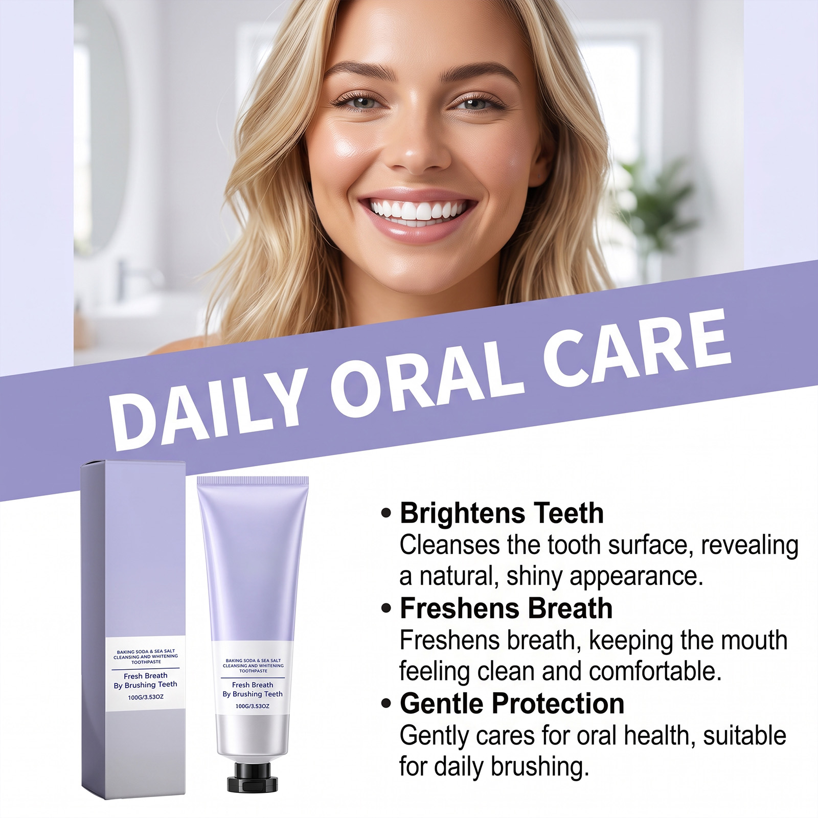 Zeezout Whitening Tandpasta Ba - Teeth Whitening Baking Soda recensie en prijs