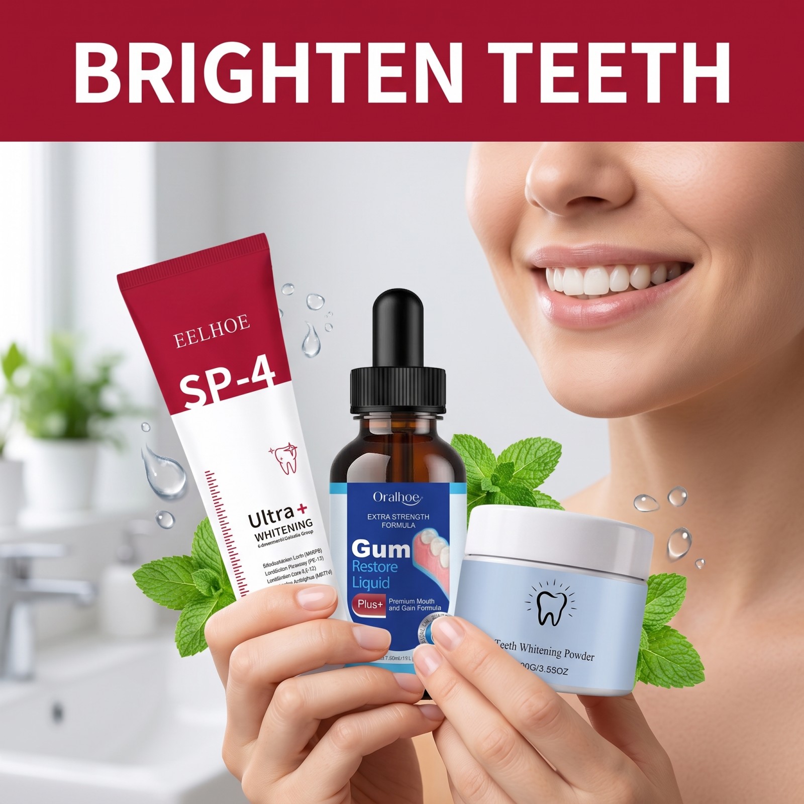 Mondverzorgingsset: Whitening  - Teeth Whitening Foam recensie en prijs