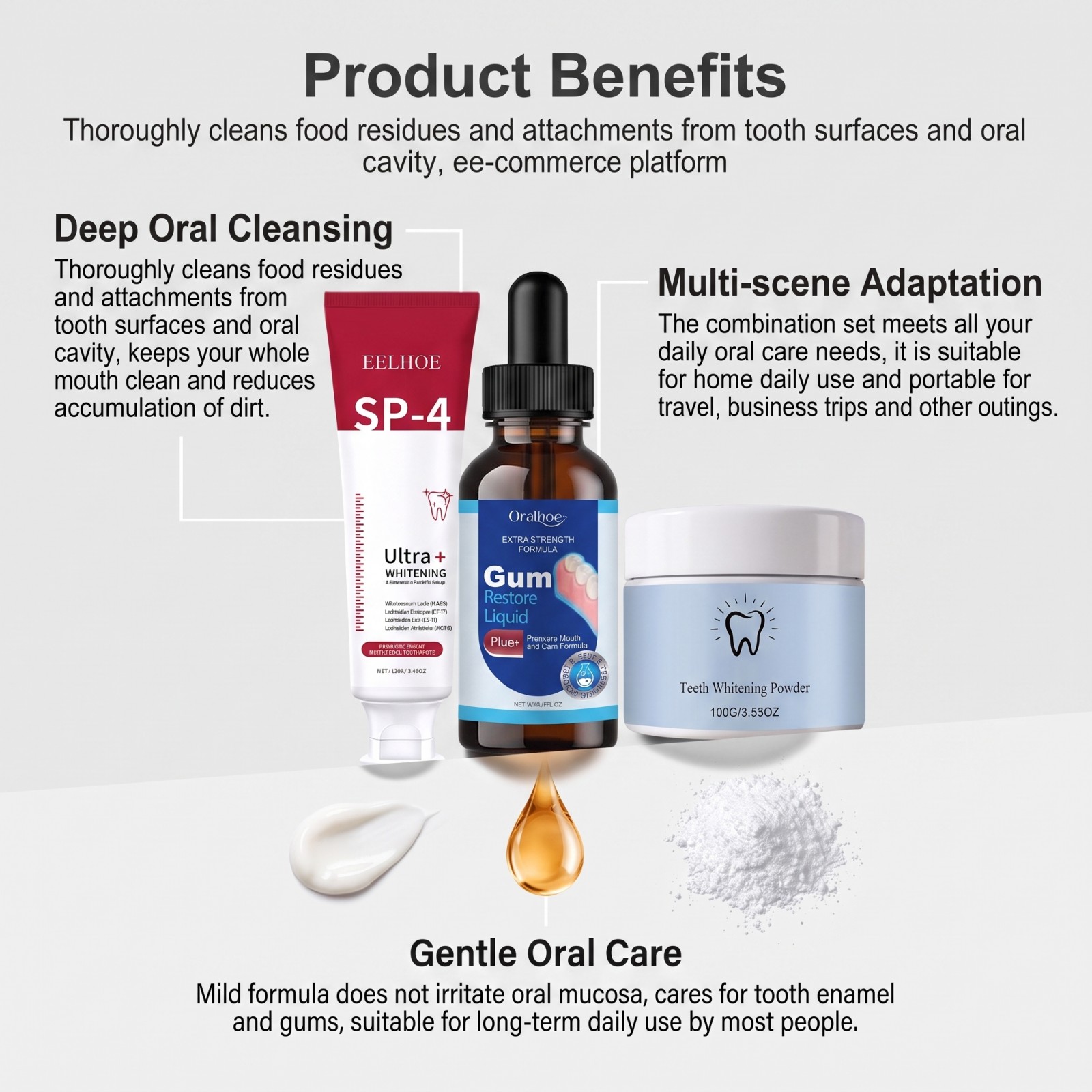 Mondverzorgingsset: Whitening  - Teeth Whitening Foam recensie en prijs