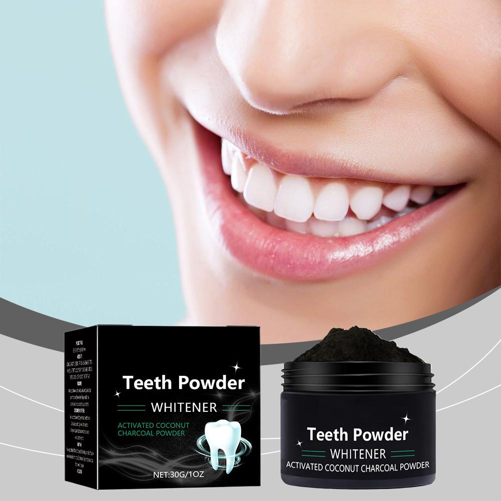 Tandenbleekpoeder, natuurlijk  - Teeth Whitening Charcoal Powder recensie en prijs