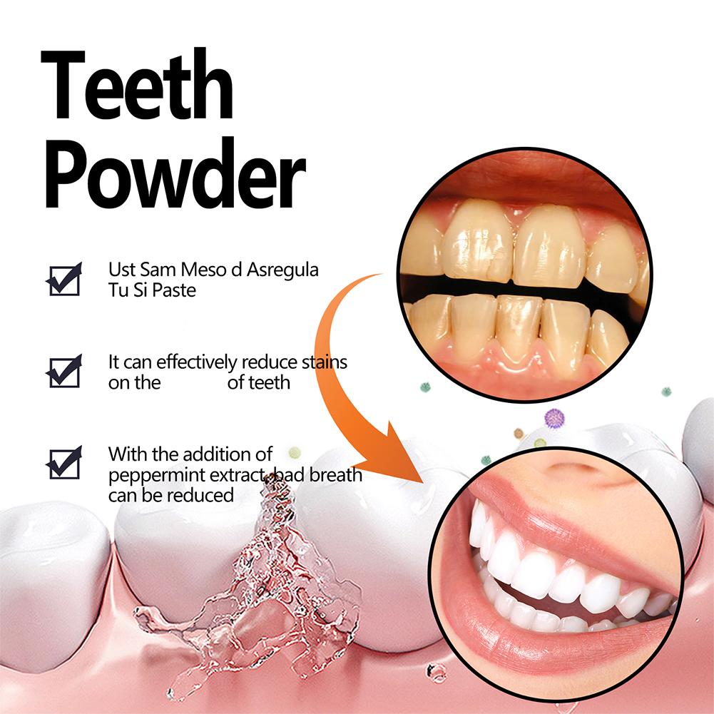 Tandenbleekpoeder, natuurlijk  - Teeth Whitening Charcoal Powder recensie en prijs