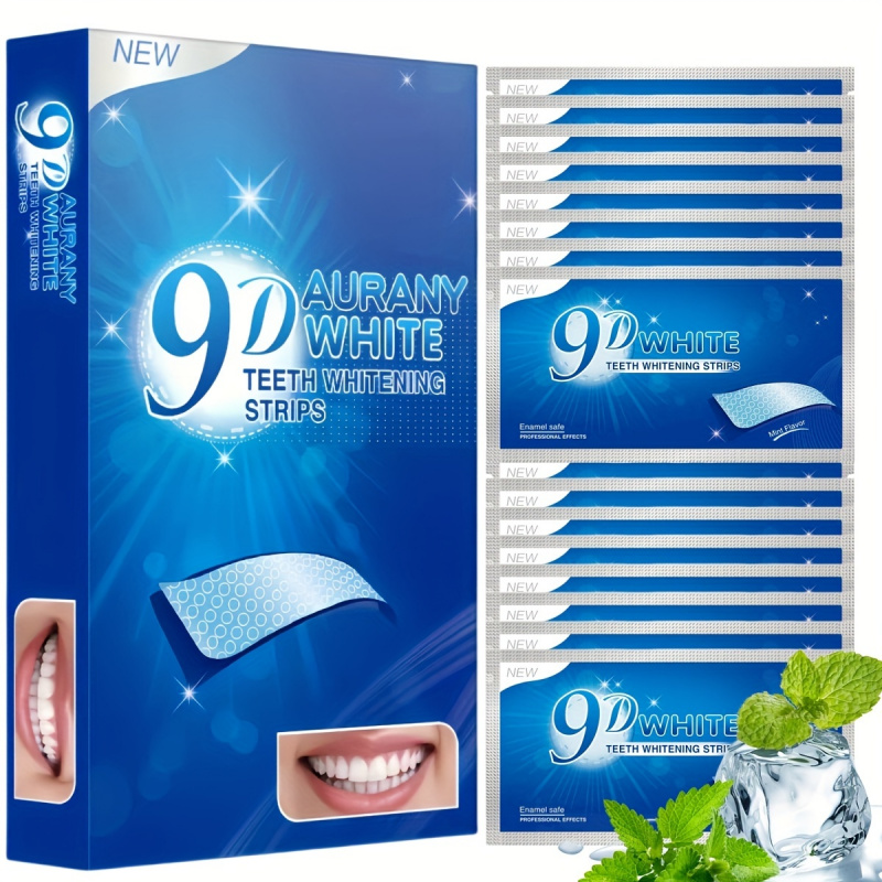 21 paar 9D Aurany witte tanden - Teeth Whitening Foam recensie en prijs