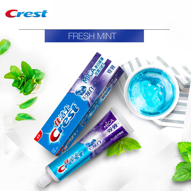 Crest 3D Mica Tandpasta Fluori - Teeth Whitening Effective recensie en prijs