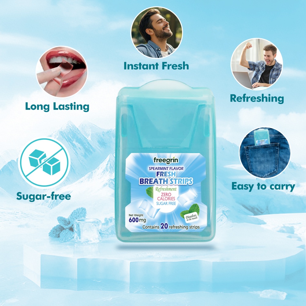 FREEGRIN Spearmint Gearomatise - Teeth Whitening In Office recensie en prijs