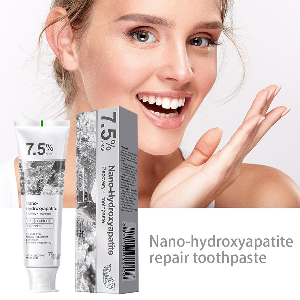 7,5% Nano Hydroxyapatiet Tandp - Teeth Whitening Toothpaste recensie en prijs