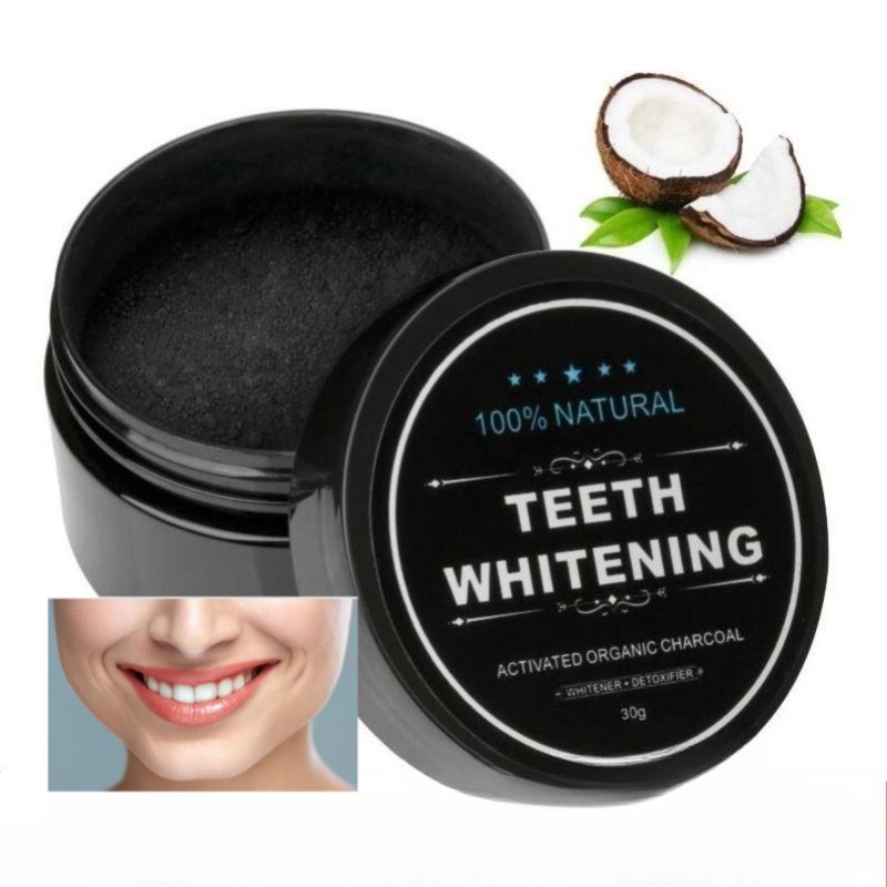 1 doos geactiveerd houtskool t - Teeth Whitening Charcoal Powder recensie en prijs