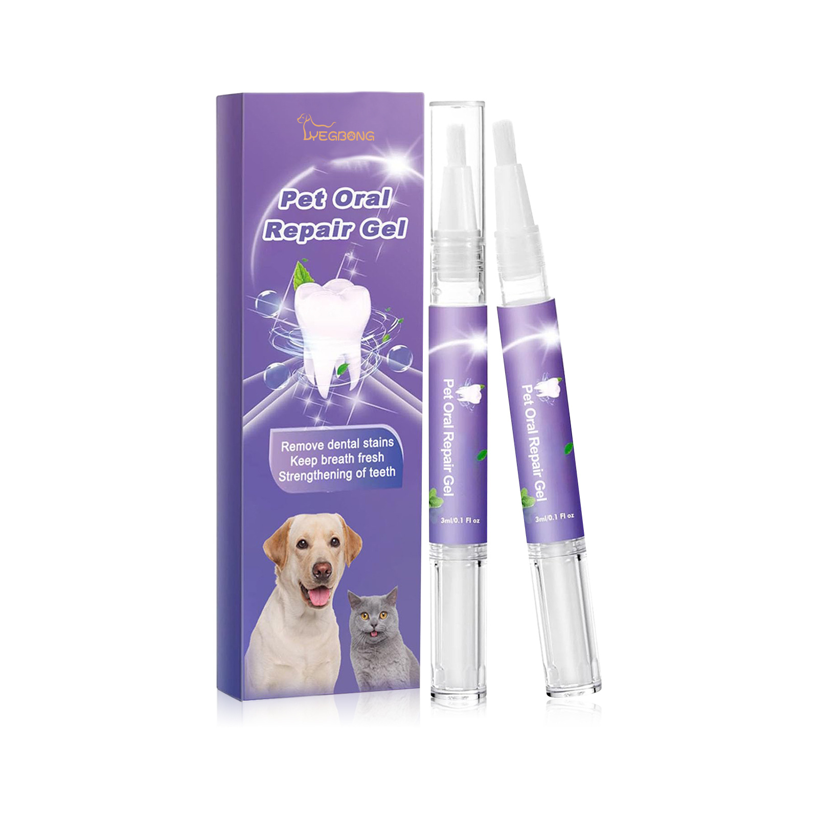 Huisdier Orale Reparatie Gel P - Teeth Whitening Foam recensie en prijs
