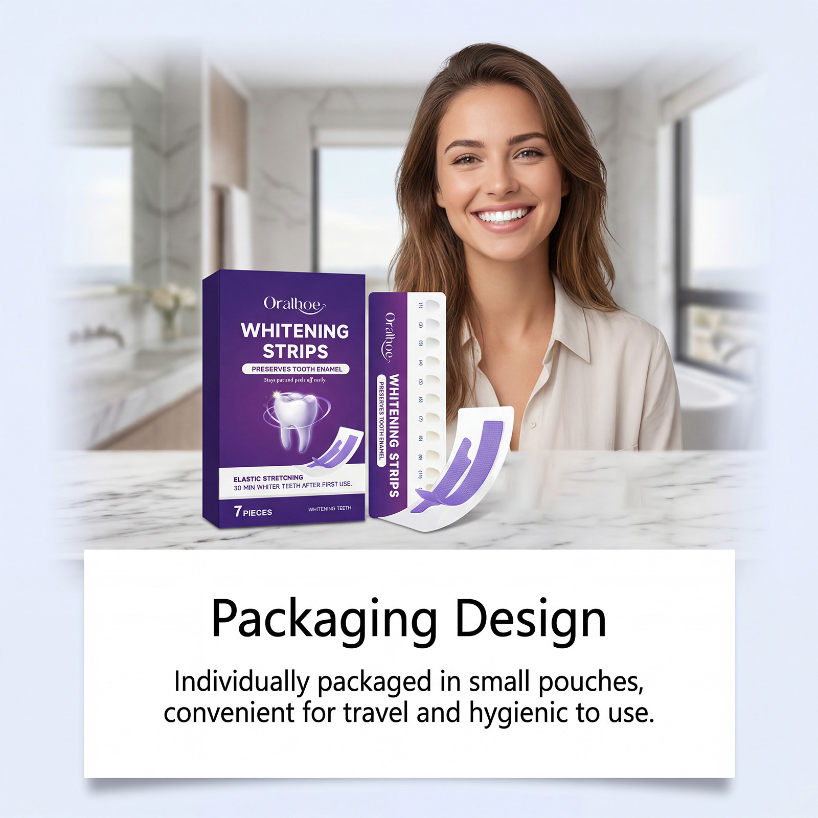 ORALHOE Veilige Tandbleekstrip - Teeth Whitening In Office recensie en prijs