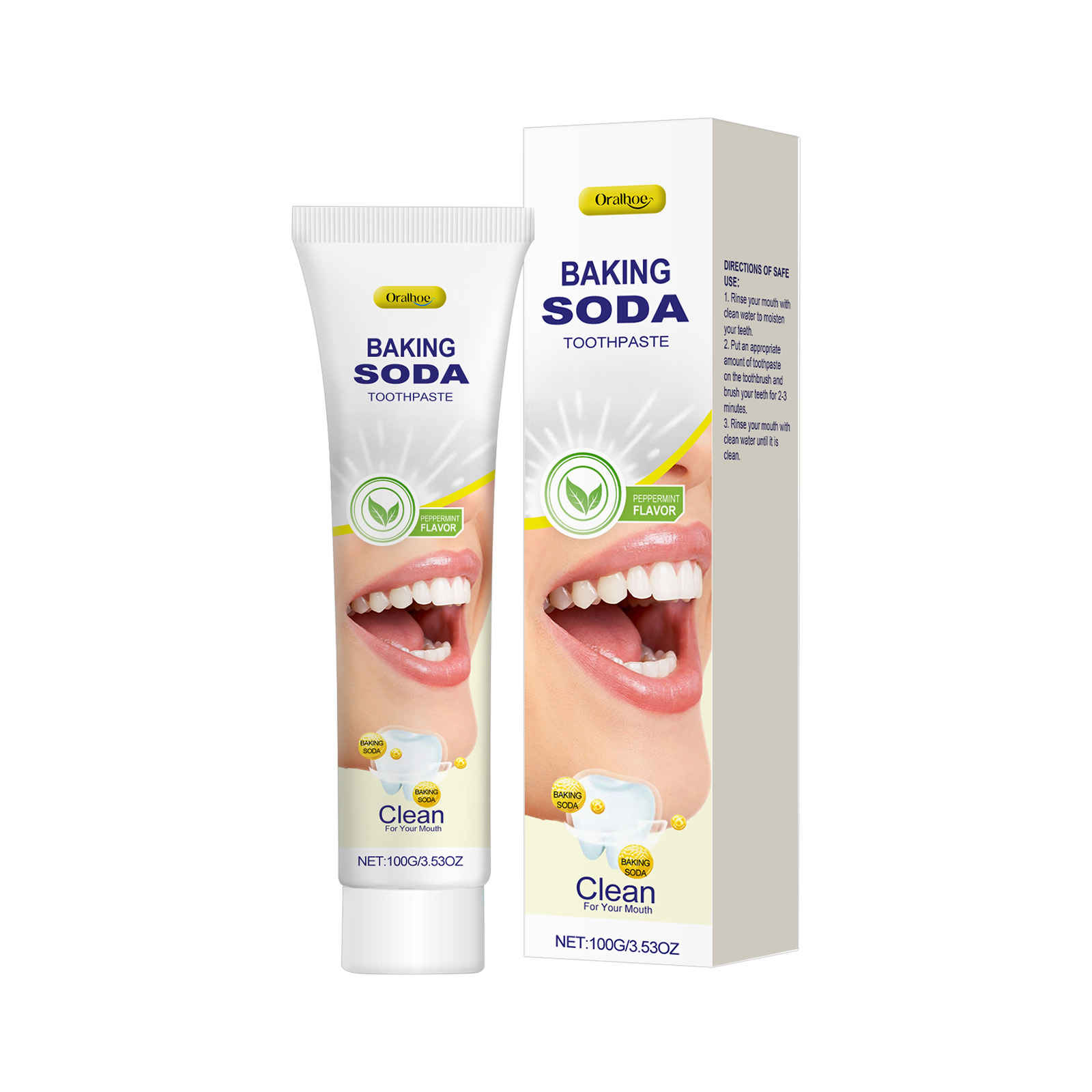 Baking Soda Tandpasta Diepe re - Teeth Whitening Baking Soda recensie en prijs