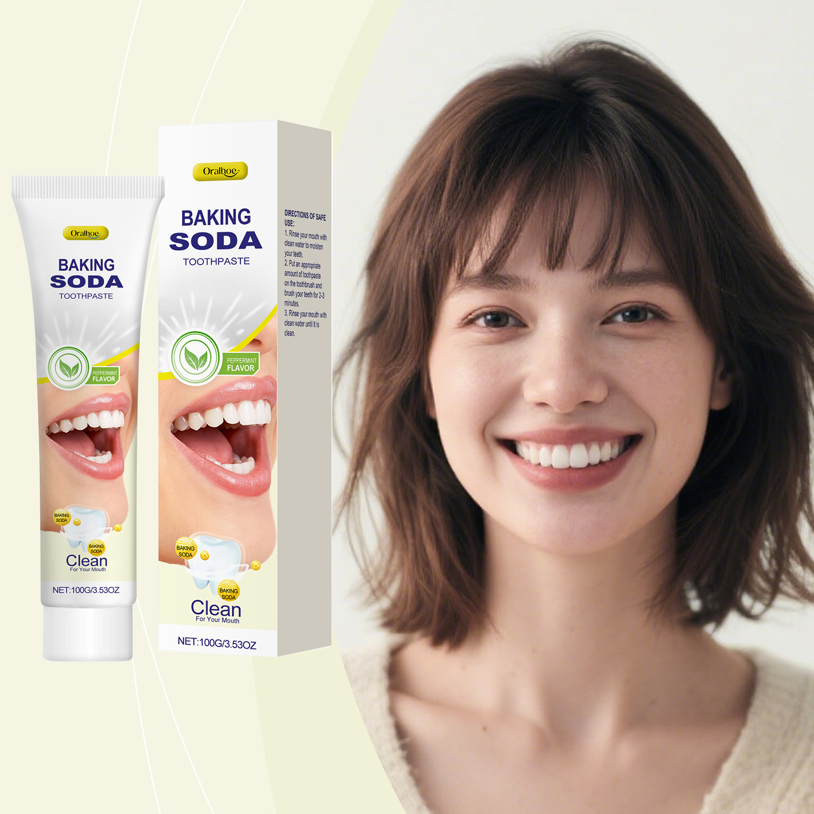 Baking Soda Tandpasta Diepe re - Teeth Whitening Baking Soda recensie en prijs