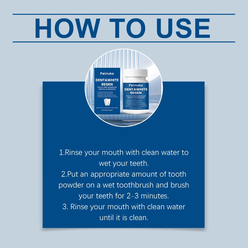 Witte tandpoeder voor dagelijk - Teeth Whitening Effective recensie en prijs