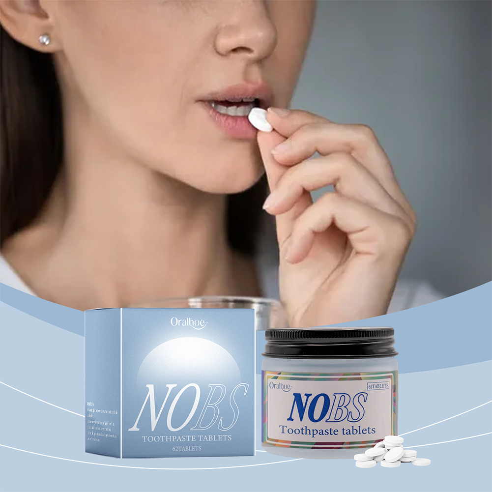 NOBS Tandpasta-tabletten - Nan - Teeth Whitening Baking Soda recensie en prijs