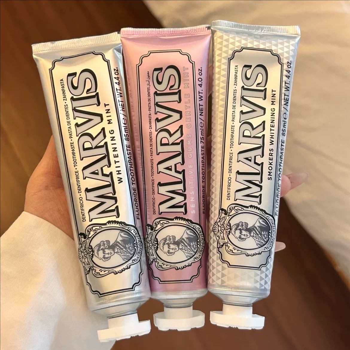 Marvis Mint Tandpasta Premium  - Teeth Whitening Toothpaste recensie en prijs