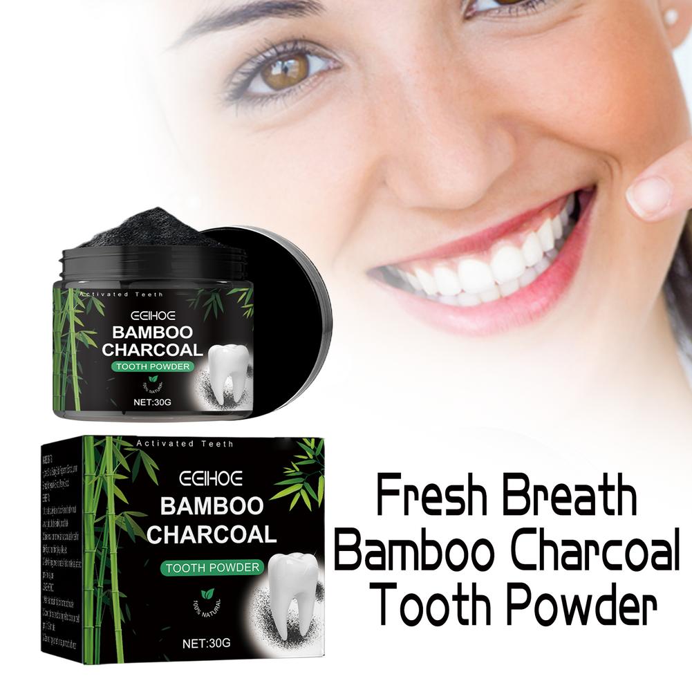 Tandenbleekpoeder, actieve koo - Teeth Whitening Charcoal Powder recensie en prijs