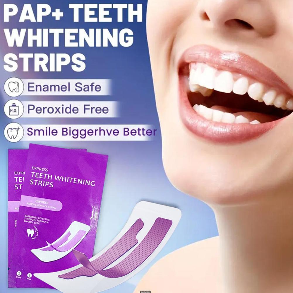 Paarse Tandbleekstrips, Geen G - Teeth Whitening In Office recensie en prijs