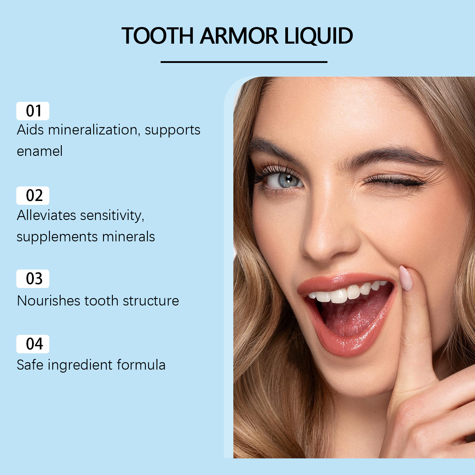 Tandverzorgingsvloeistof Hydro - Teeth Whitening Effective recensie en prijs