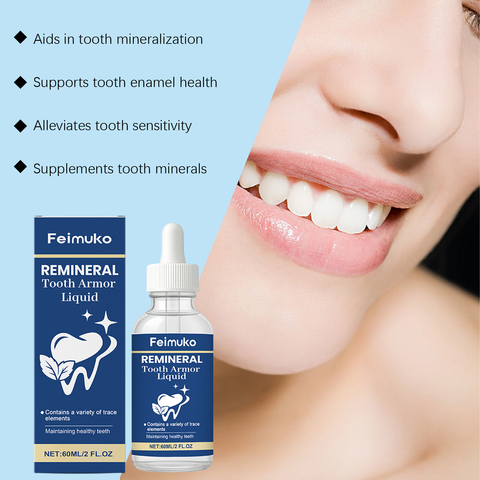 Tandverzorgingsvloeistof Hydro - Teeth Whitening Effective recensie en prijs