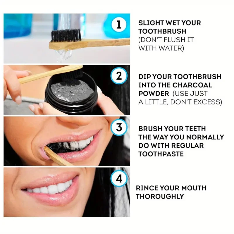 Tanden Verhelderend Whitening  - Teeth Whitening Charcoal Powder recensie en prijs