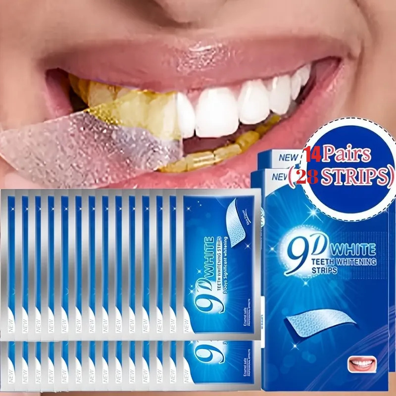 Tandenbleekstrips - 9D TeethWh - Teeth Whitening Effects recensie en prijs