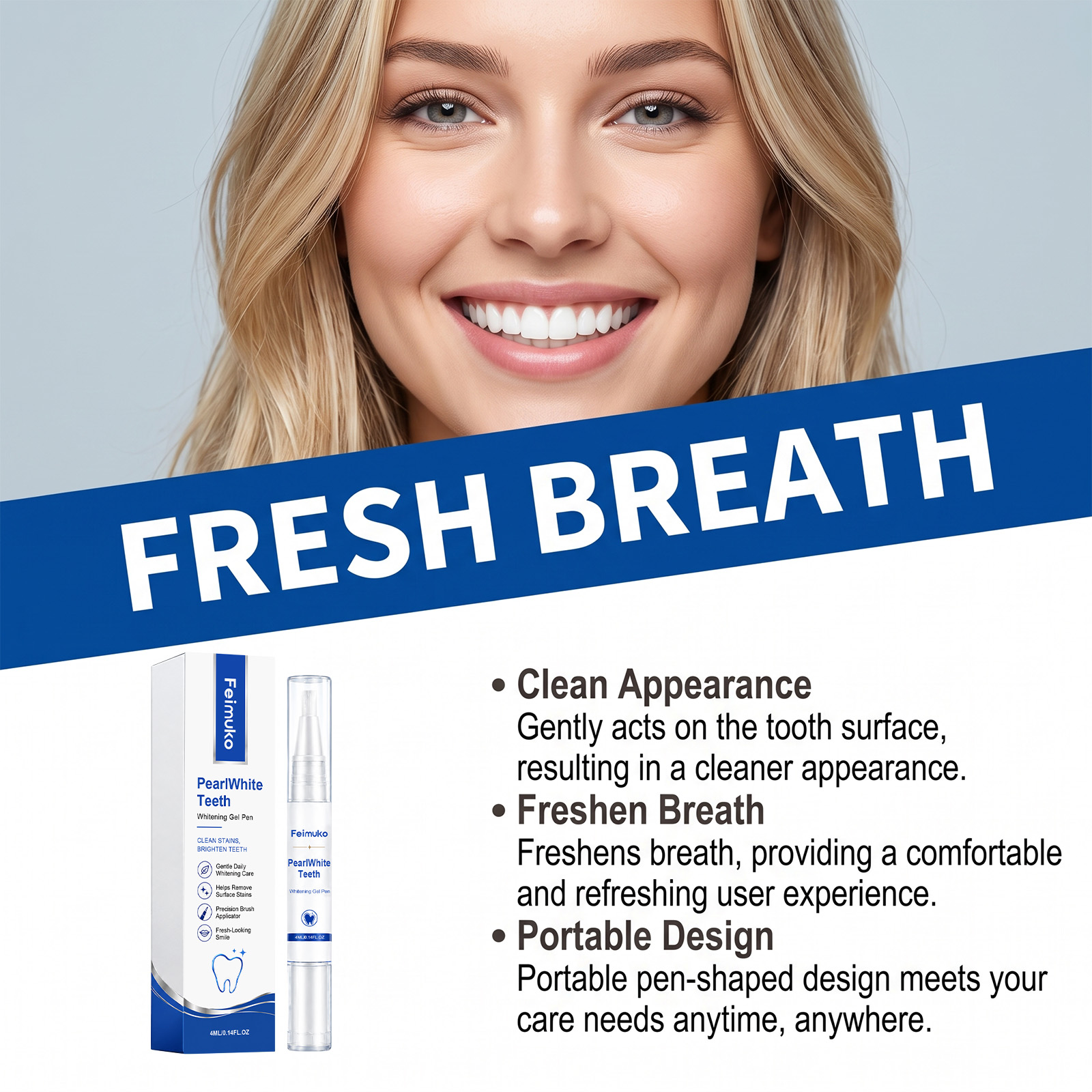 Draagbare Tandenbleekgel Pen V - Teeth Whitening Gels Used By Dentists recensie en prijs