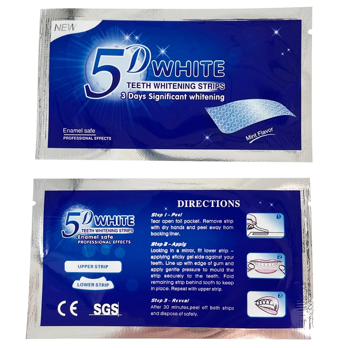 1 doos/2 doos Whitener Strips  - Teeth Whitening Effective recensie en prijs