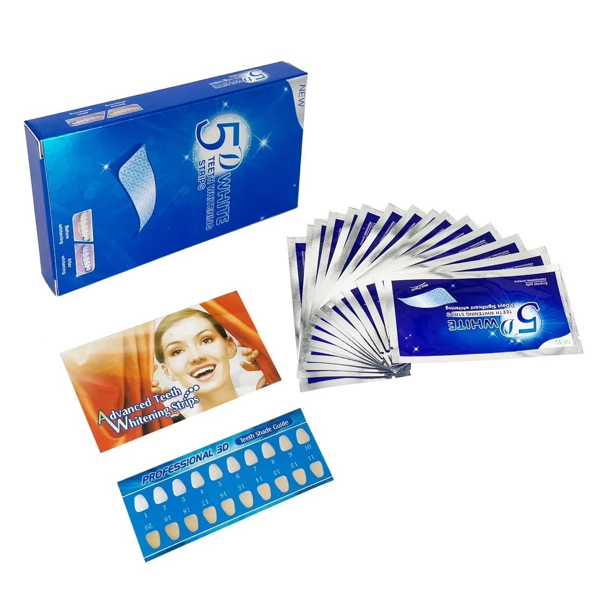 1 doos/2 doos Whitener Strips  - Teeth Whitening Effective recensie en prijs