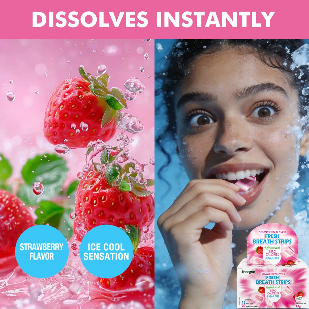 Ademverfrisser Cool Strawberry - Teeth Whitening In Office recensie en prijs